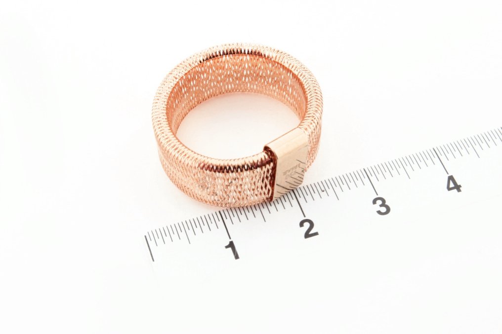 沒有保留價 - 戒指 - 18 克拉 玫瑰金 #2.1