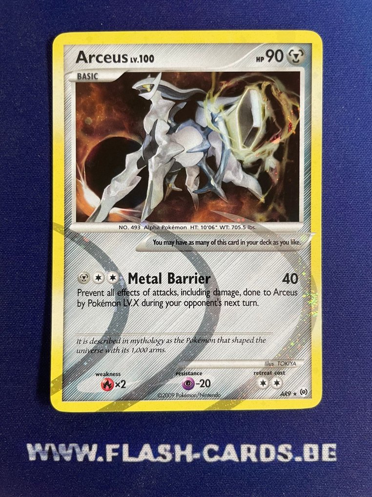 Pokémon Card - Arceus lv.100 Platinum Arceus #1.1