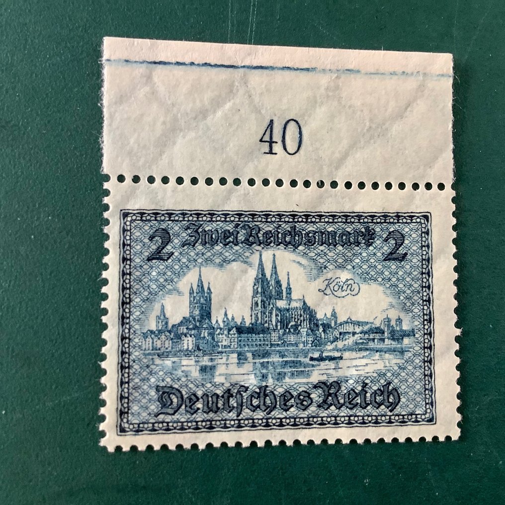 Imperio alemán 1930 - Edificios 2 Marcar con OR - Michel 440 #1.2