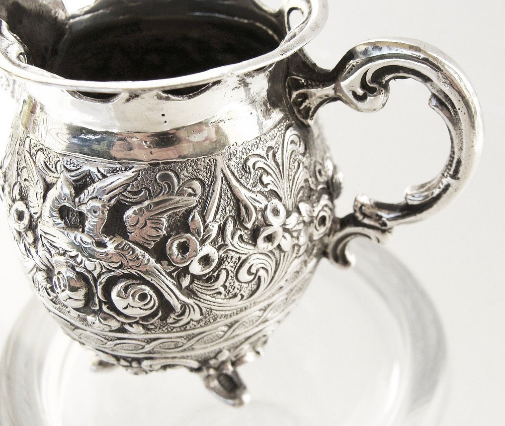 Ornate Silver Pitcher - Milk jug - Germany 1900 #2.2