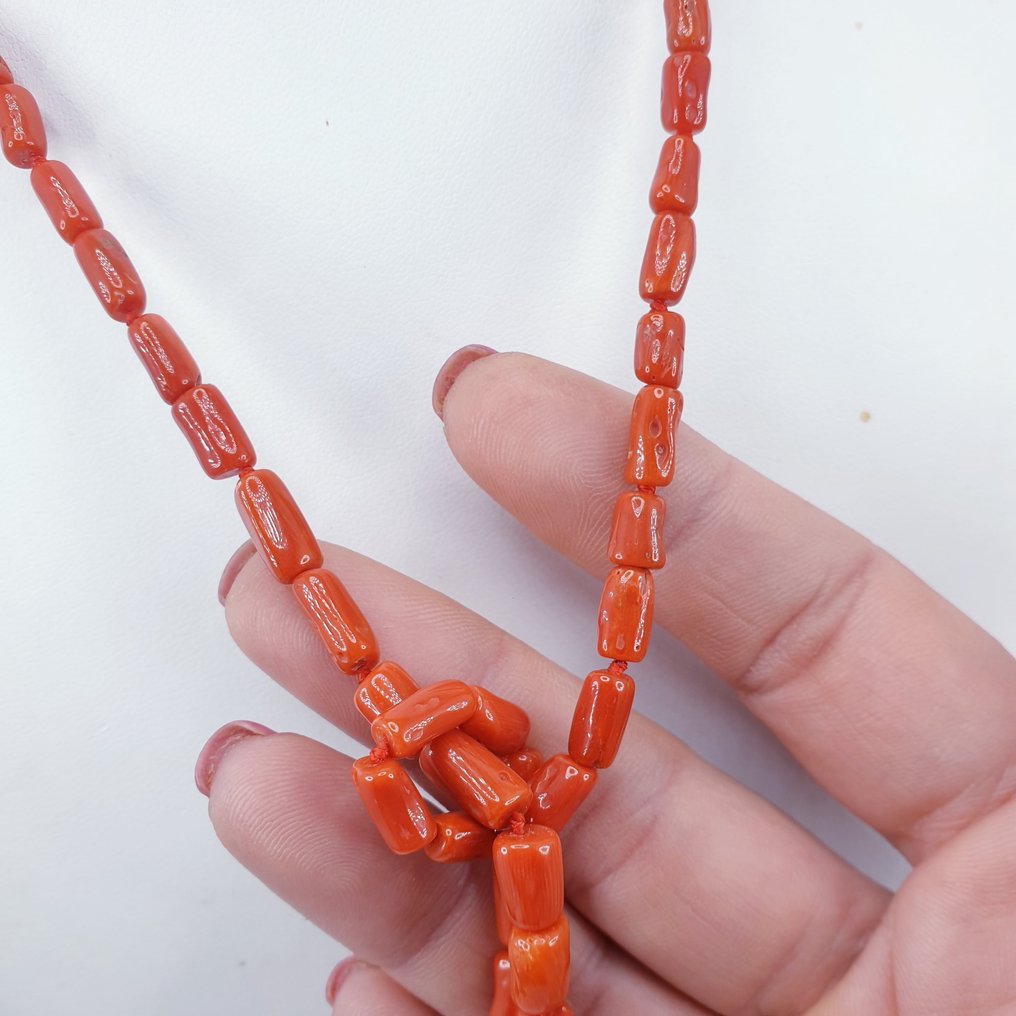 紅珊瑚 - 血珊瑚 - 頸鏈 #2.1