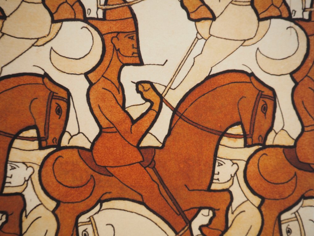 M.C. Escher (1898-1972) - Armée médiévale #4.3