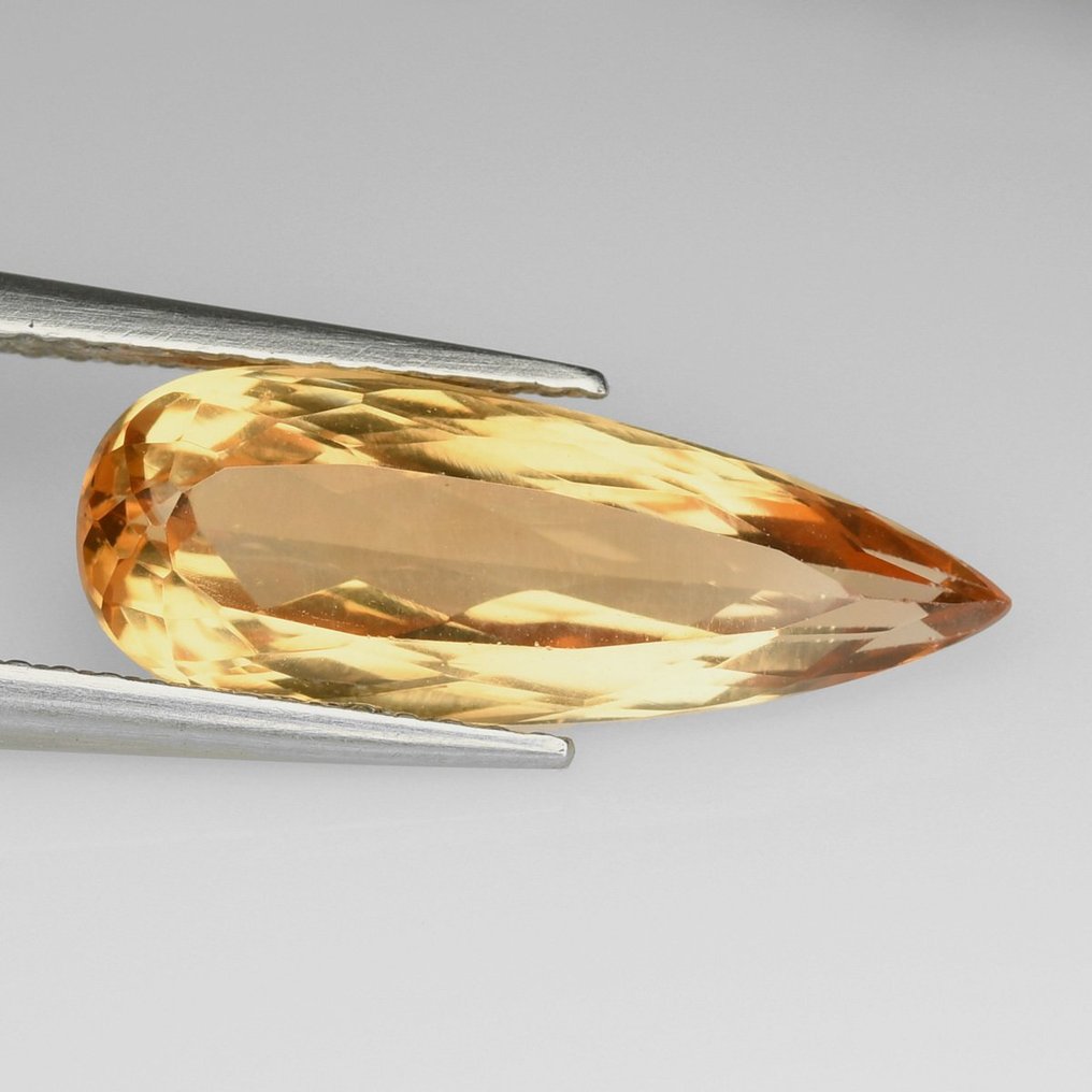 Geel Topaas  - 3.80 ct - Antwerp Laboratory for Gemstone Testing (ALGT) #3.2