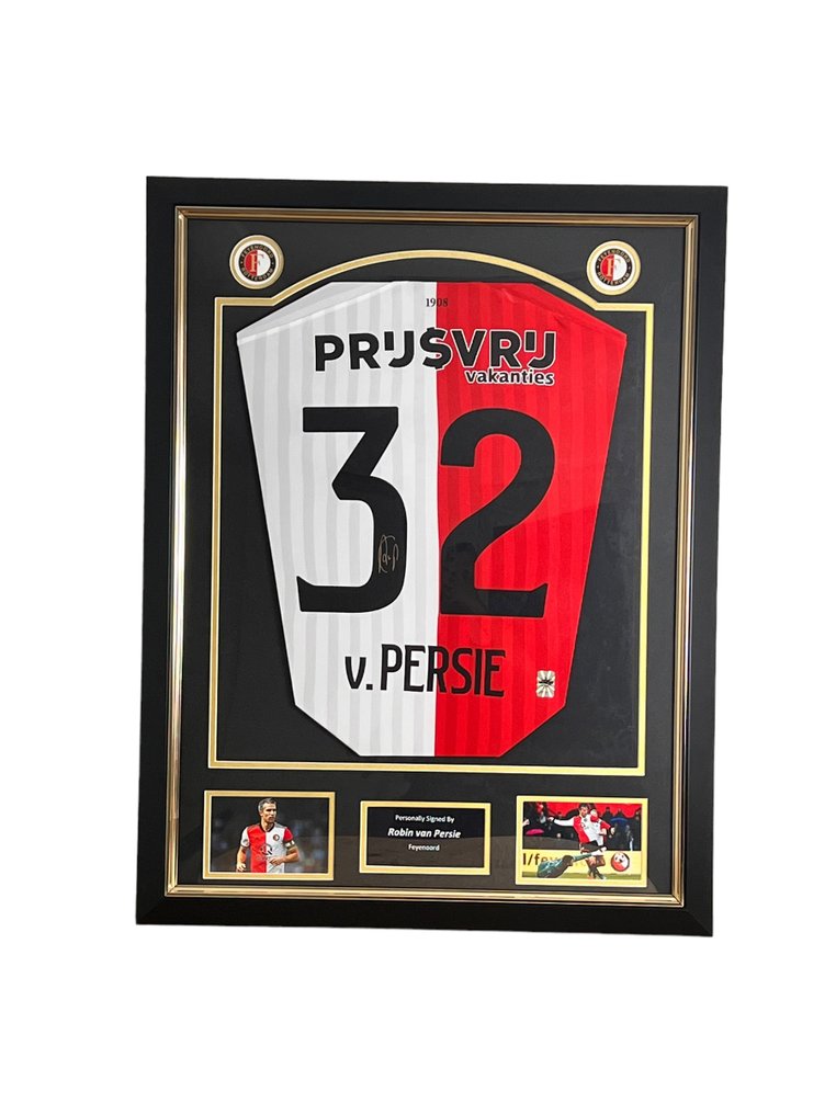 Feyenoord - Liga dos Campeões de Futebol - Robin van Persie - Camisola de futebol #2.1
