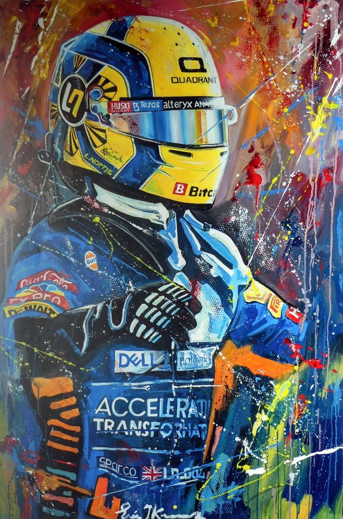 迈凯伦/梅赛德斯 - 兰多·诺里斯 2021 年伊莫拉  #1.0