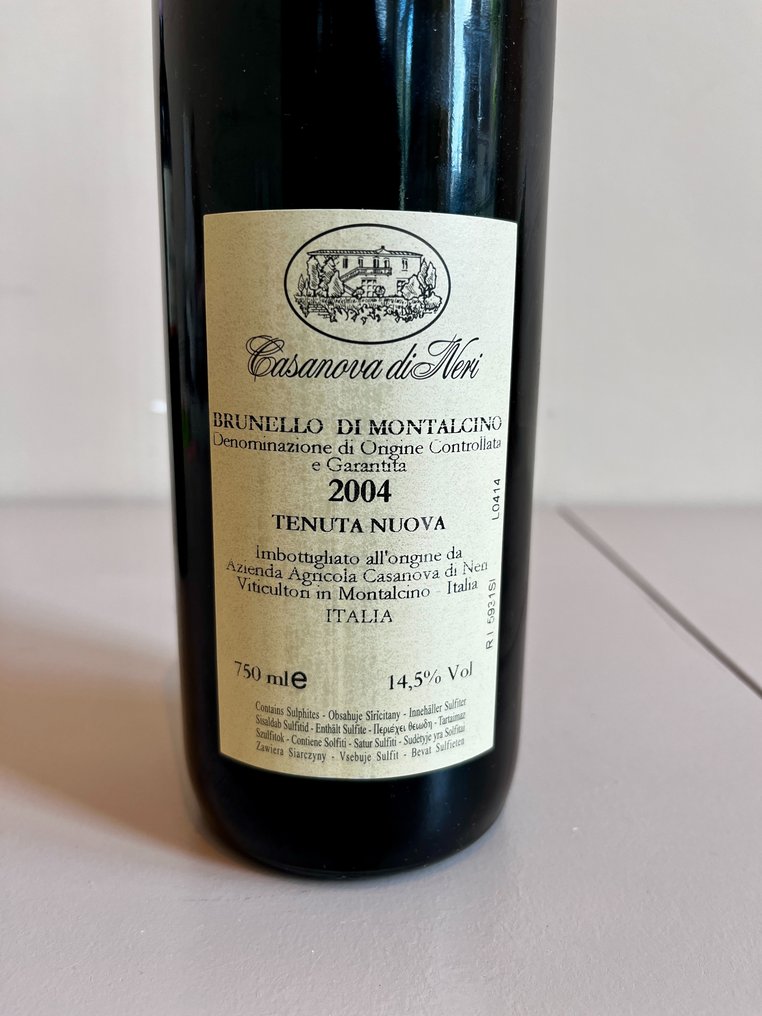 2004 Casanova di Neri Tenuta Nuova - Brunello di Montalcino DOCG - 1 Flaschen (0,75 l) #2.1
