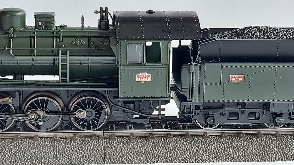 Märklin H0 - 37556 - Dampflokomotive mit Tender (1) - Serie 040 D EST, Ehemalige preußische G 8.1 - SNCF #3.1