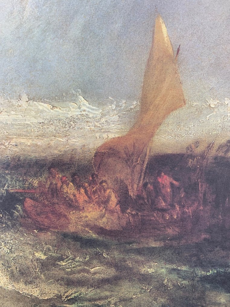 William Turner (after) - Ostende, 1844 - Artprint - 67,4 x 97,5 cm #2.1