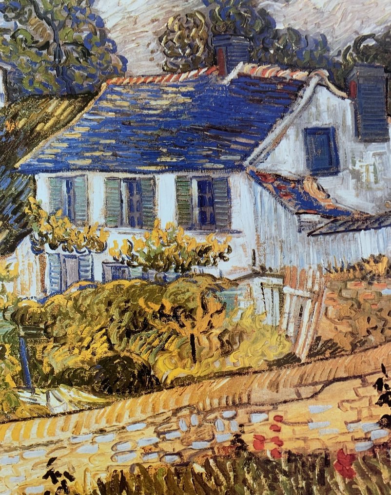 Vincent van Gogh (after) - Häuser in Auvers, 1890 - Artprint - 40 x 50 cm #2.1