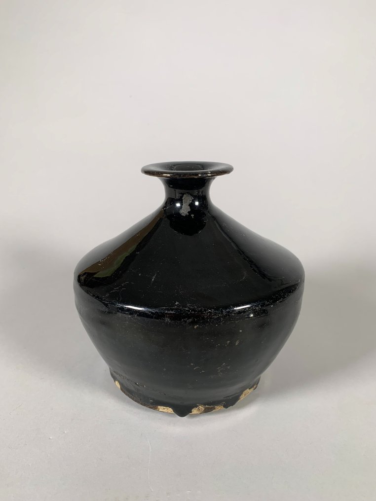石器 中國古代宋代小瓶，22公分。 （約西元 960 – 1279 年）。 - 22 cm #2.1
