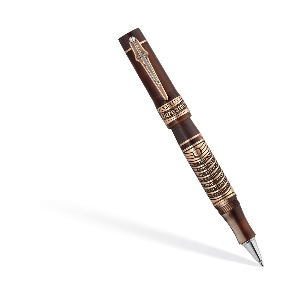 Marlen - Dante Alighieri: Purgatorio L. E. di 333 esemplari in Resina, Argento, Legno, Rame - 滾珠筆 #2.1