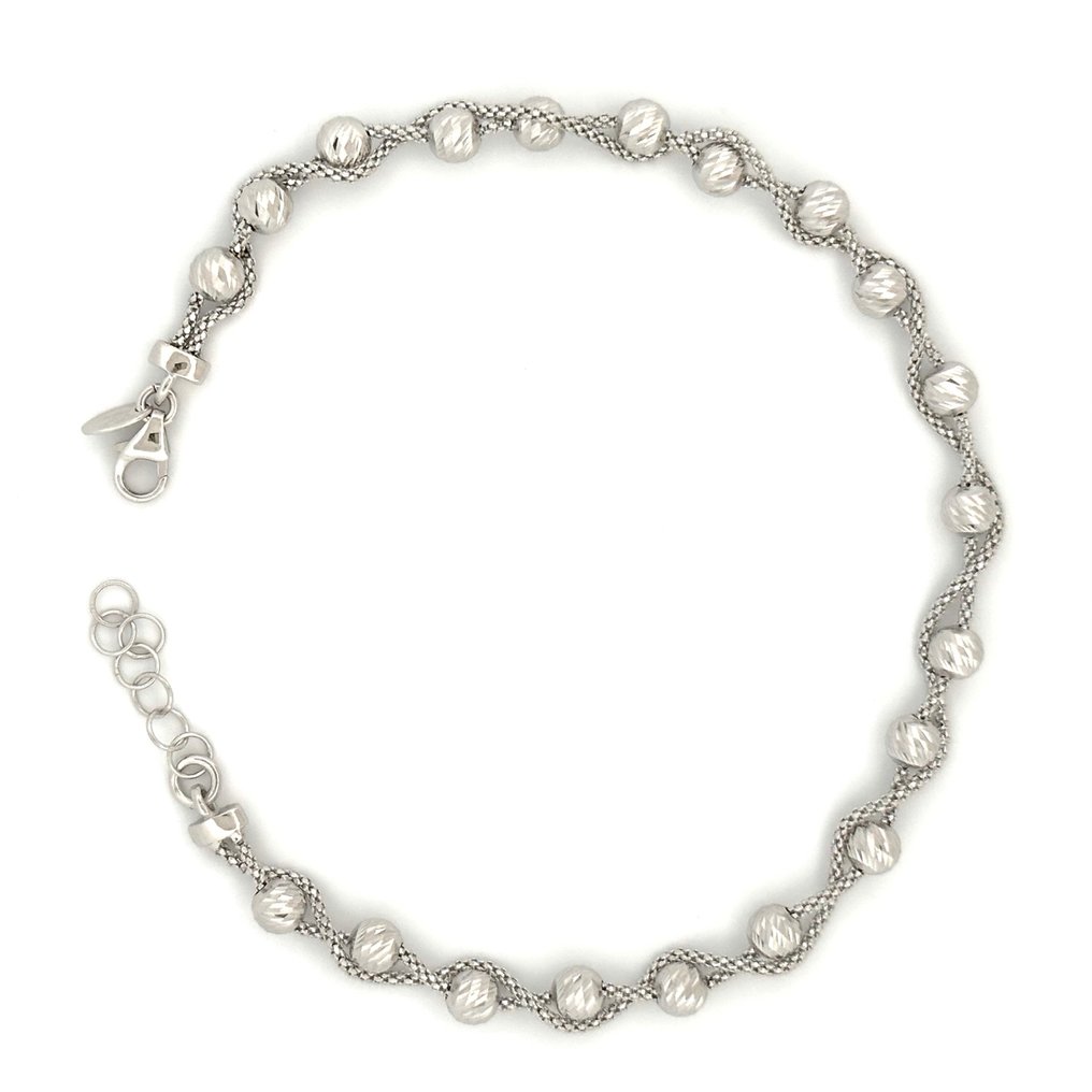 Handmade - 手镯 - 4.2 g - 18K包金 白金 #4.3