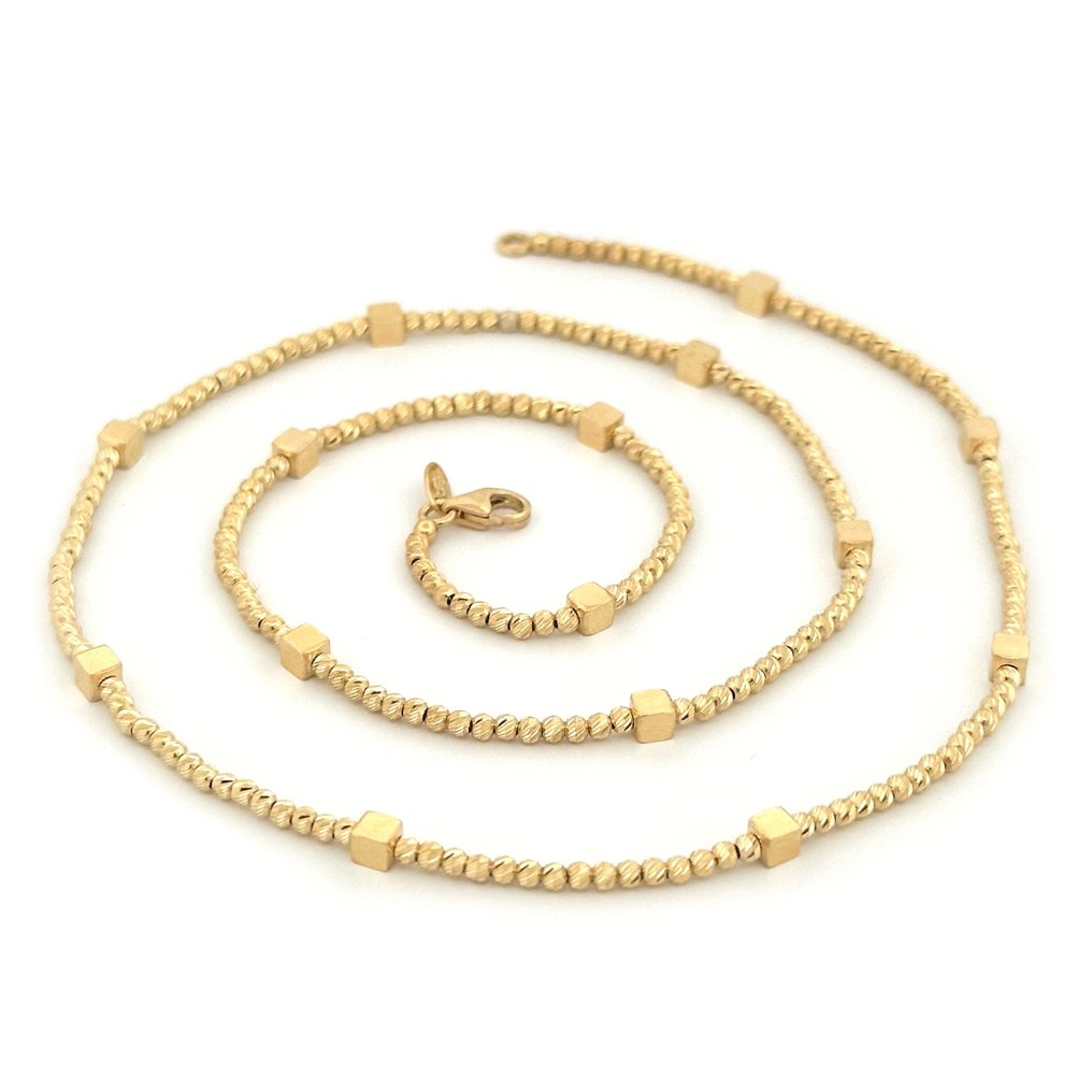 Handmade - Collier - Sfere e pepite - 6.8 g - 18 carats Or jaune #1.0