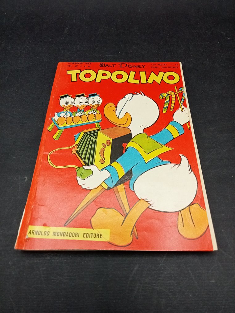 Topolino - Topolino originale 90 - 1 Comic - Første utgave - 1954 #1.1