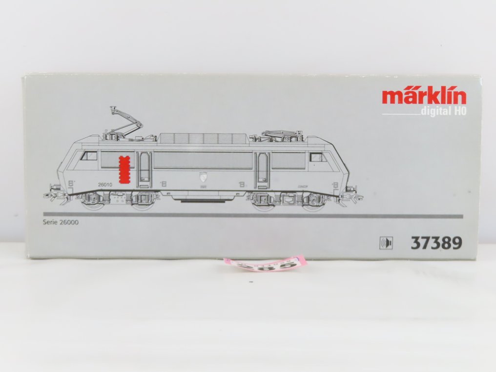 Märklin H0 - 37389 - Locomotive électrique (1) - Série BB 26000 "Vallorbe" - SNCF #2.2