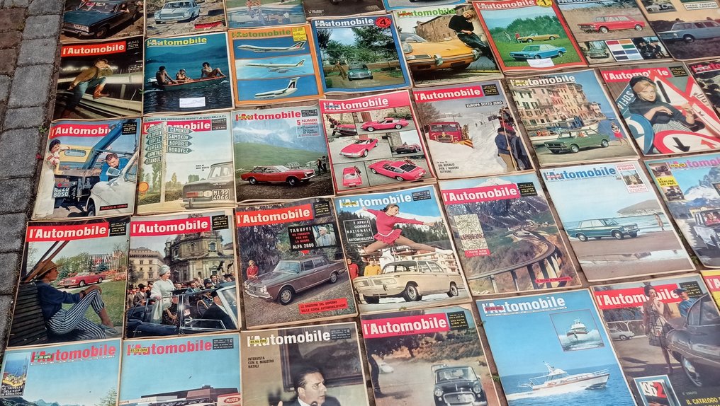 Book - "L'automobile" - 107 riviste storiche Italiane de "L'automobile" vari anni e numeri - 1967 #2.1