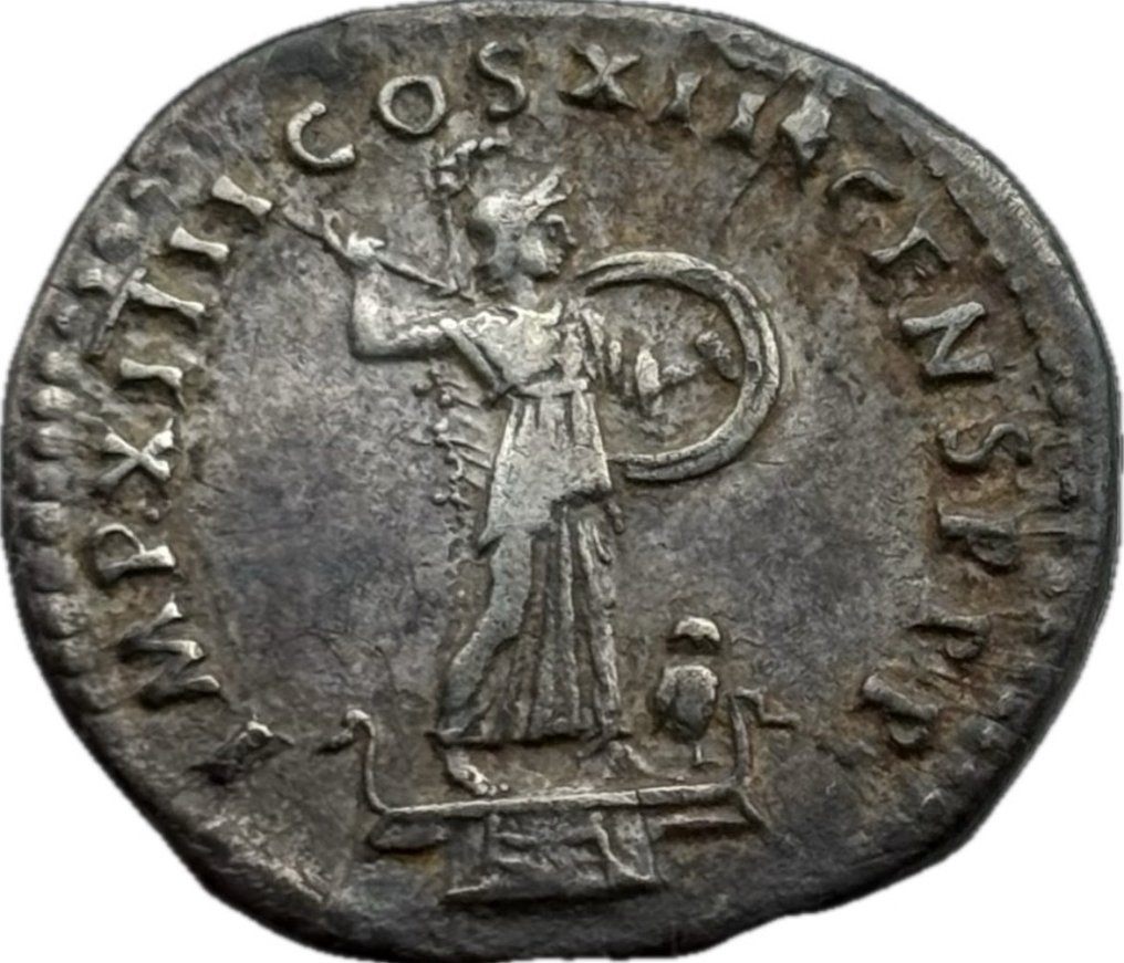 罗马帝国. 多米蒂安 （公元 81-96）. Denarius Rome #1.1