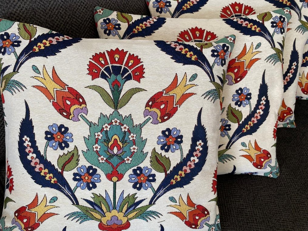 Gobeliini (4) - 43 cm - 43 cm - Kudotut tapetityynyt #2.1