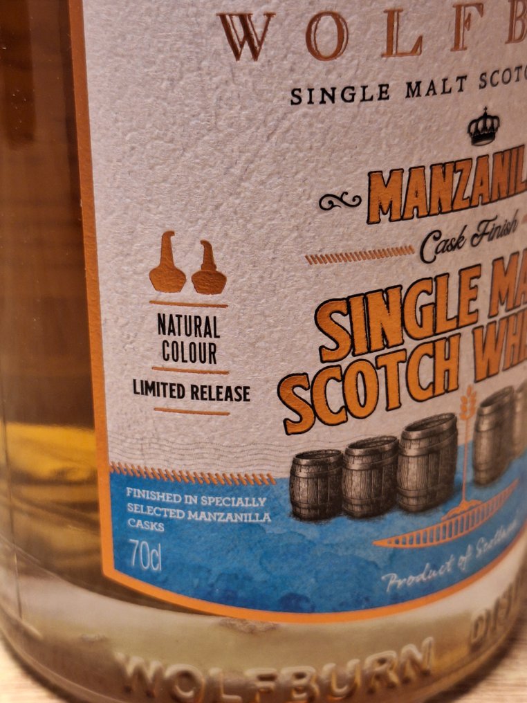 Wolfburn - Manzanilla Cask Finish - Hand Bottled - Original bottling  - b. 2024  - 70cl #2.1