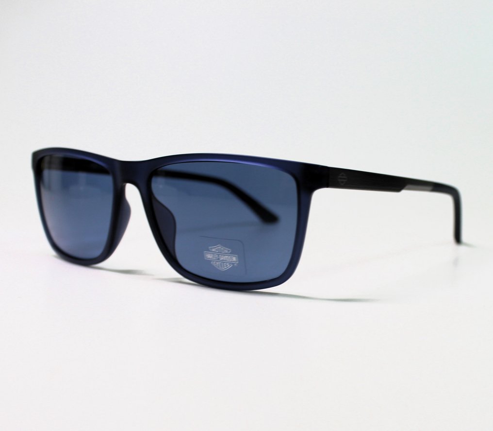 Other brand - Harley Davidson sunglasses - polarized Titanium Aviator HD0970 91V - blau silber - Lunettes de soleil #3.2