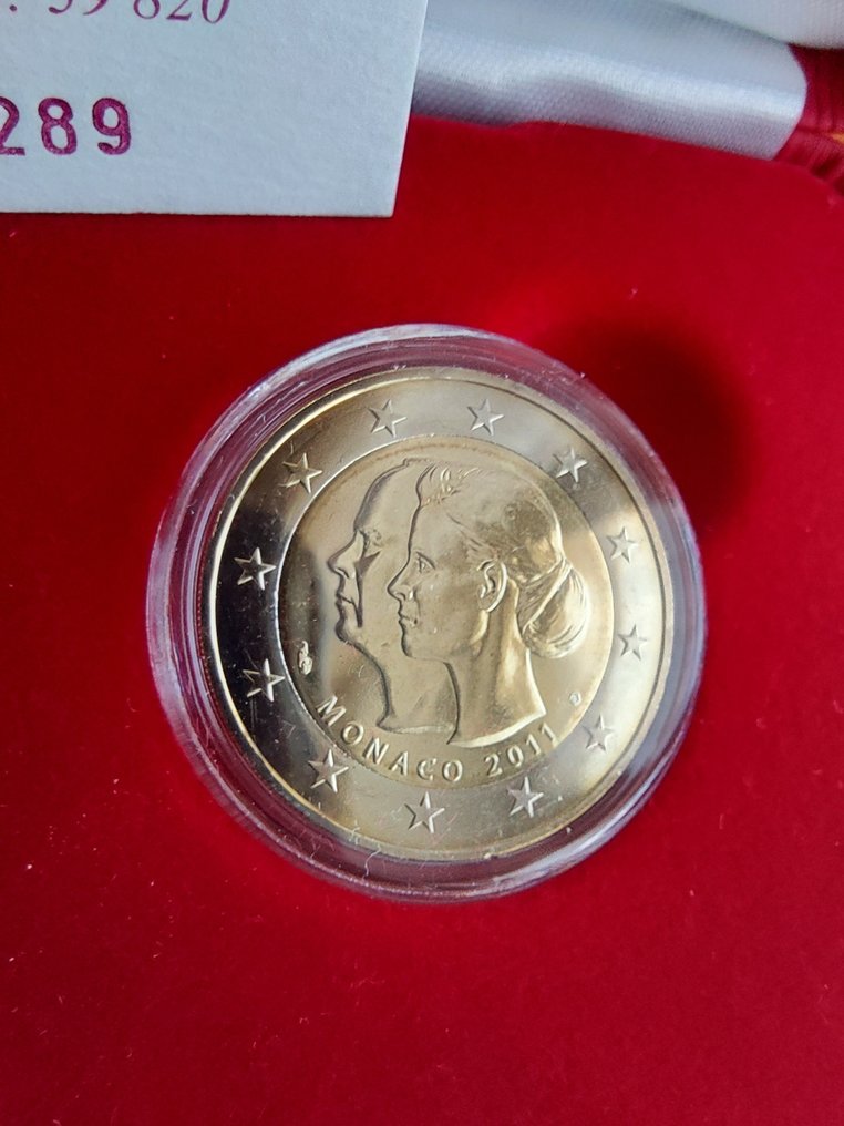 Monaco. 2 Euro 2011 "Mariage Princier" (Zonder Minimumprijs) #1.0