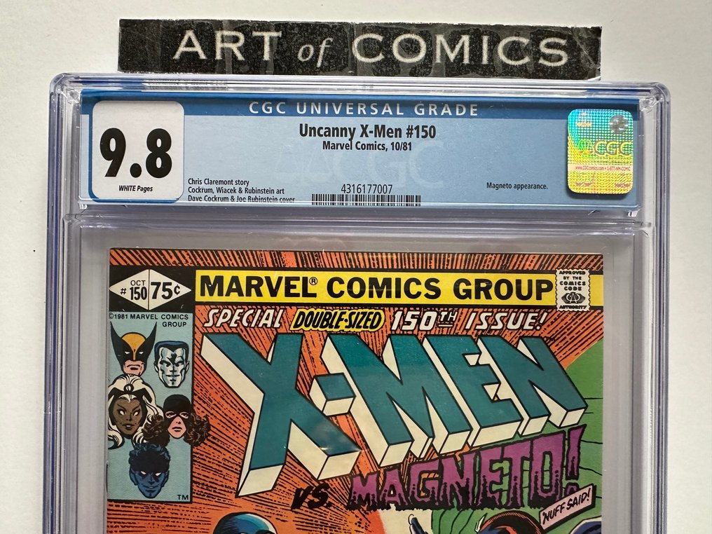 X-Men #150 - CGC 9.8 - 1 Graded comic - First edition - 1981 #2.1