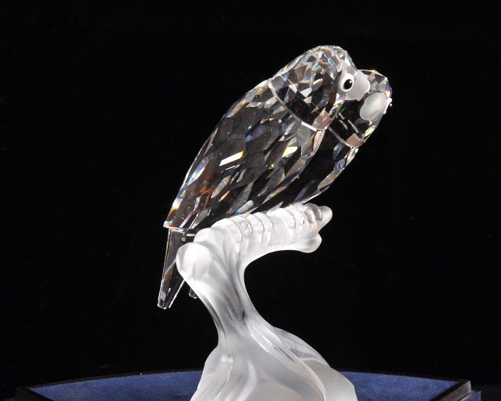 Swarovski - Figurine - SCS - Annual Edition 1987 - Lovebirds - 013560 - Crystal #2.1