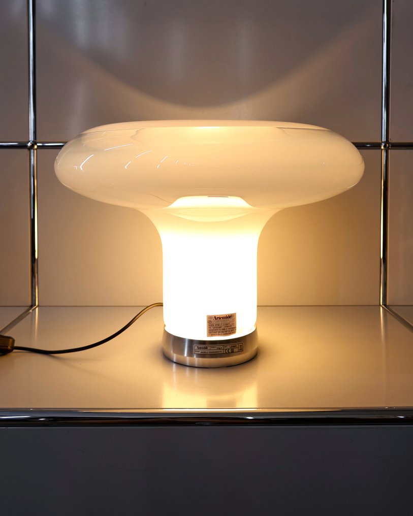 Artemide - Angelo Mangiarotti - Lampe de table - Lesbienne - Verre - Dimmable #2.1