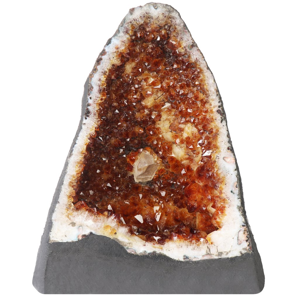 Nessuna riserva - Citrino Geode - 29x20x15 cm- 5 kg #1.1