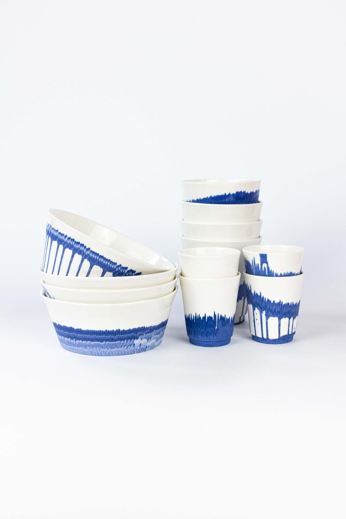 Moca tableware - Studio Joachim-Morineau - Breakfast set (12) - Porcelain #4.3