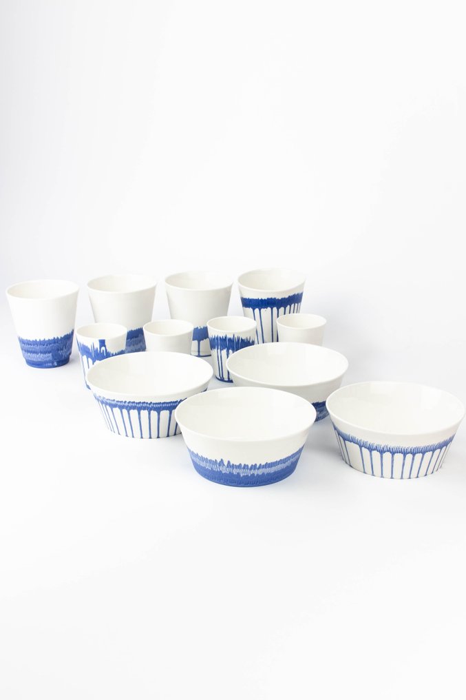 Moca tableware - Studio Joachim-Morineau - Breakfast set (12) - Porcelain #1.0