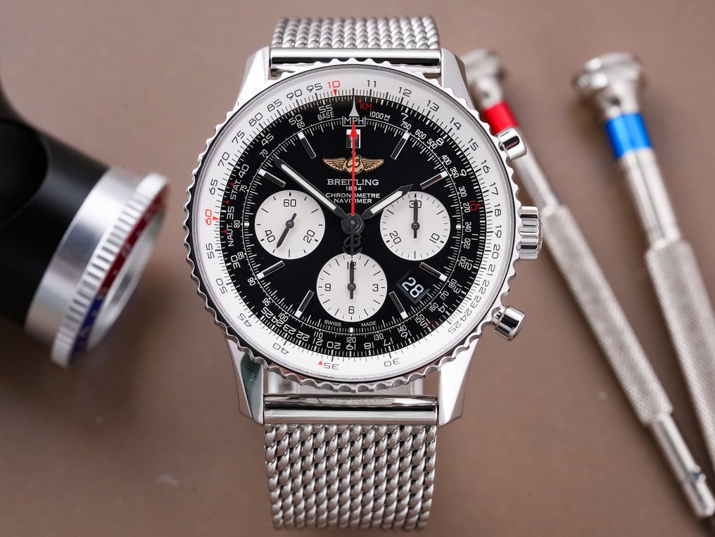 Breitling Navitimer B01 AB0120 Herren 2011 heute auktion Catawiki