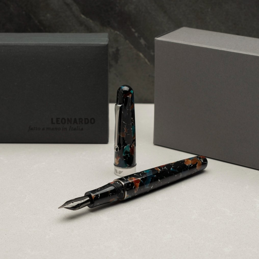 Leonardo Officina Italiana - Virtuosa Marmo RUTHENIUM Trim - Exclusively for Catawiki - Pluma estilográfica #1.2