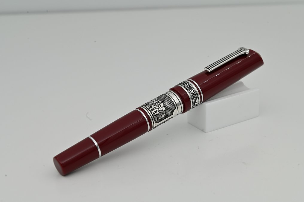 Marlen - Antiche Città Italiane: Roma - Edizione Numerata in Resina e Argento - Roller ball pen #3.2