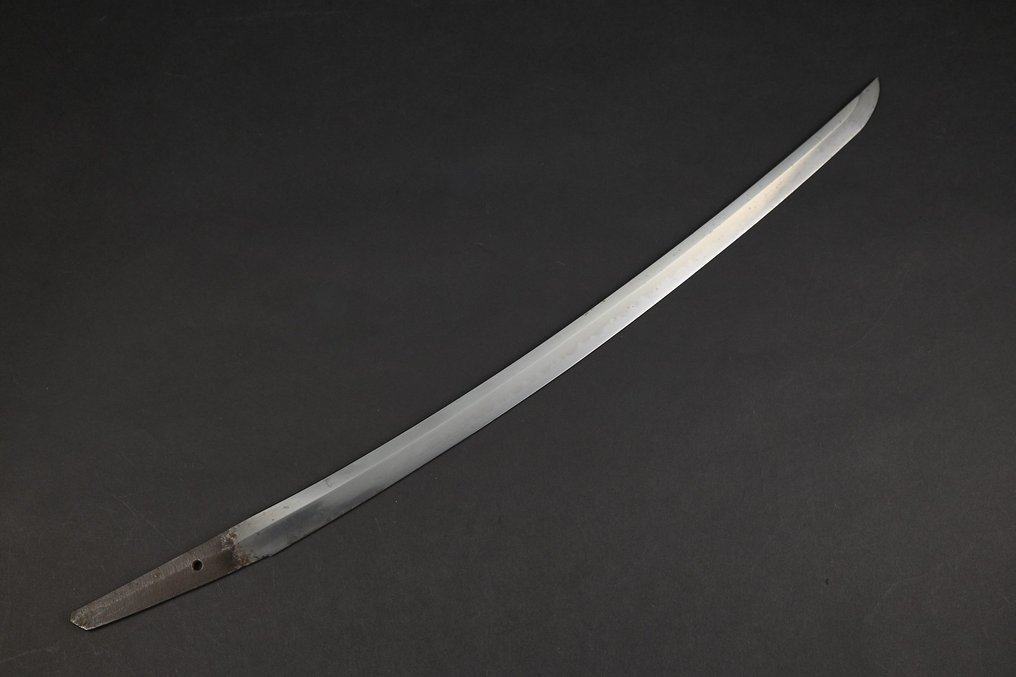 Epée - Unsigned Wakizashi in Black Scabbard with Mounting - Japon - Période Edo (1600–1868) #2.2