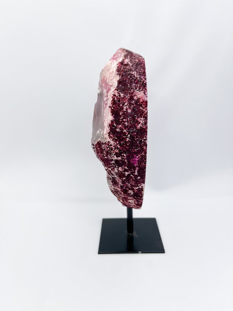 Ágata Geodes - Altura: 19.5 cm - Largura: 13 cm- 1232 g - (1) #1.2