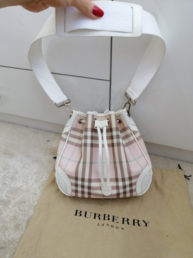Burberry - pink candy check - 手提包 #4.3