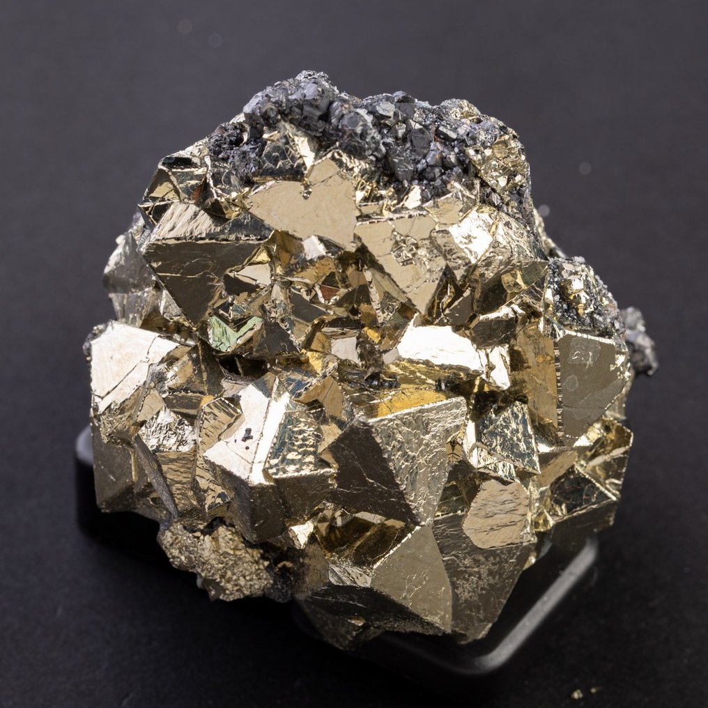 Eksepsjonell oktedrisk pyritt - Høyde: 80 mm - Bredde: 68 mm- 523 g #2.1