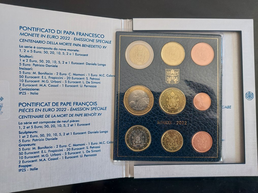 Vatican. Year Set (BU) 2022 "Emissione Speciale" (No Reserve Price) #4.3