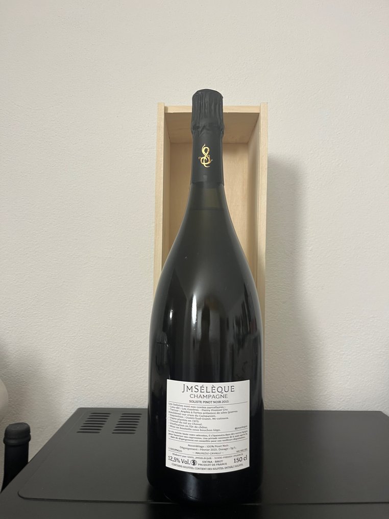 JM Sélèque, 'Soliste Pinot Noir' Pierry Premier Cru Les Gayeres - Champagne Extra Brut - 1 Magnum (1,5 L) #2.1