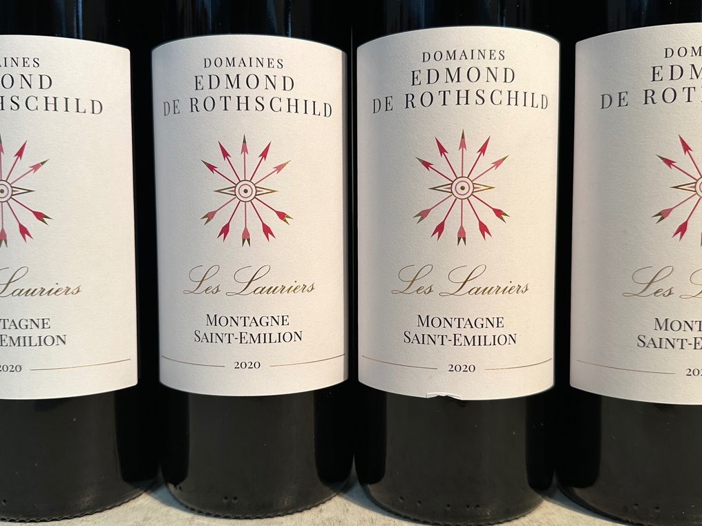 2020 Domaines Edmond De Rothschild Les Lauriers - Montagne-Saint-Émilion - 6 Bottiglie (0,75 L) #2.2