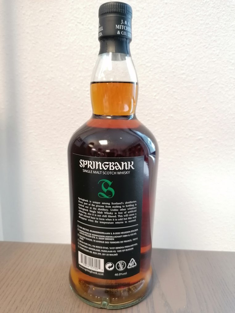 Springbank 15 years old - Original bottling  - b. 2024  - 70厘升 #2.1