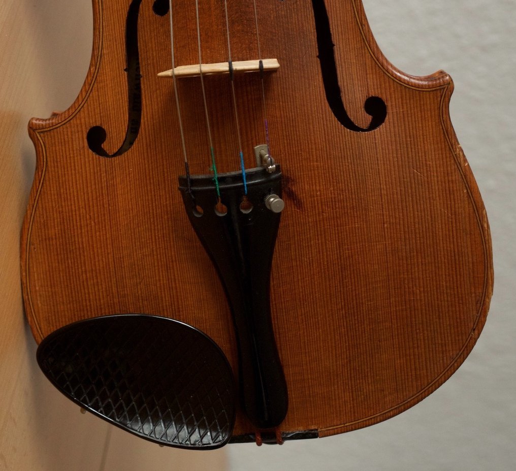 Labelled Johann Uhlrich Fichtl - - Violin - Germany #4.3