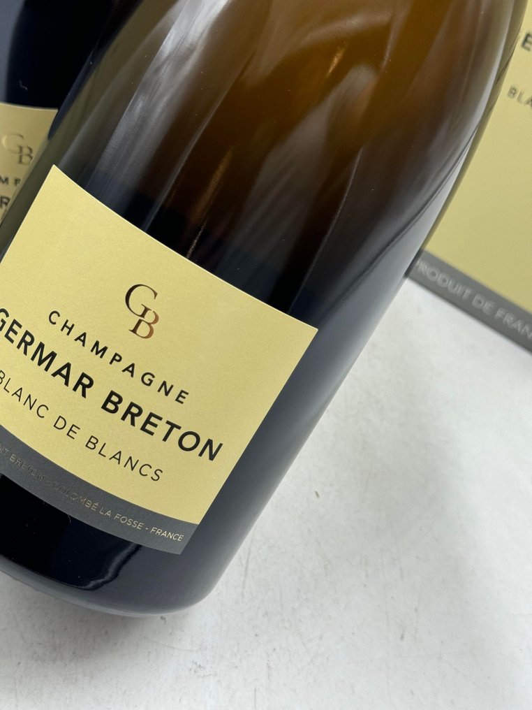 Germar Breton, Blanc de Blancs - Champagne Brut - 2 Magnums (1.5L) #1.0