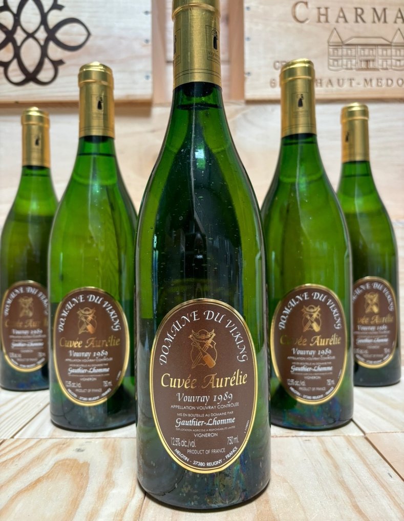 1989 Domaine du Viking "Cuvée Aurélie" Vouvray Moelleux - Loire - 6 Bottles (0.75L) #1.0