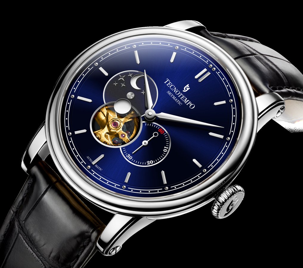 Tecnotempo - "Skymatic" - Automatic - Blue Dial - - TT.SKM.BL - Férfi - 2020+  #4.3