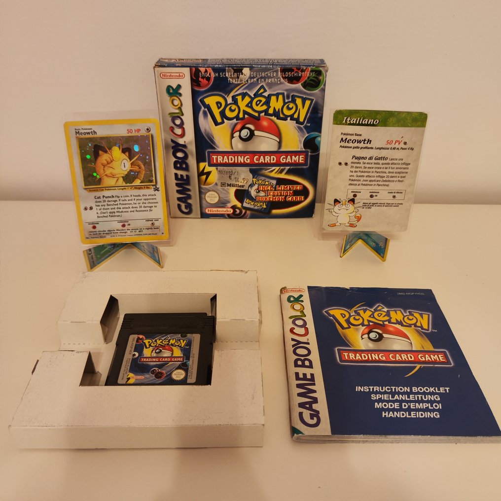 Nintendo - Gameboy Classic - Pokémon trading card game - Video game - In original box #1.0