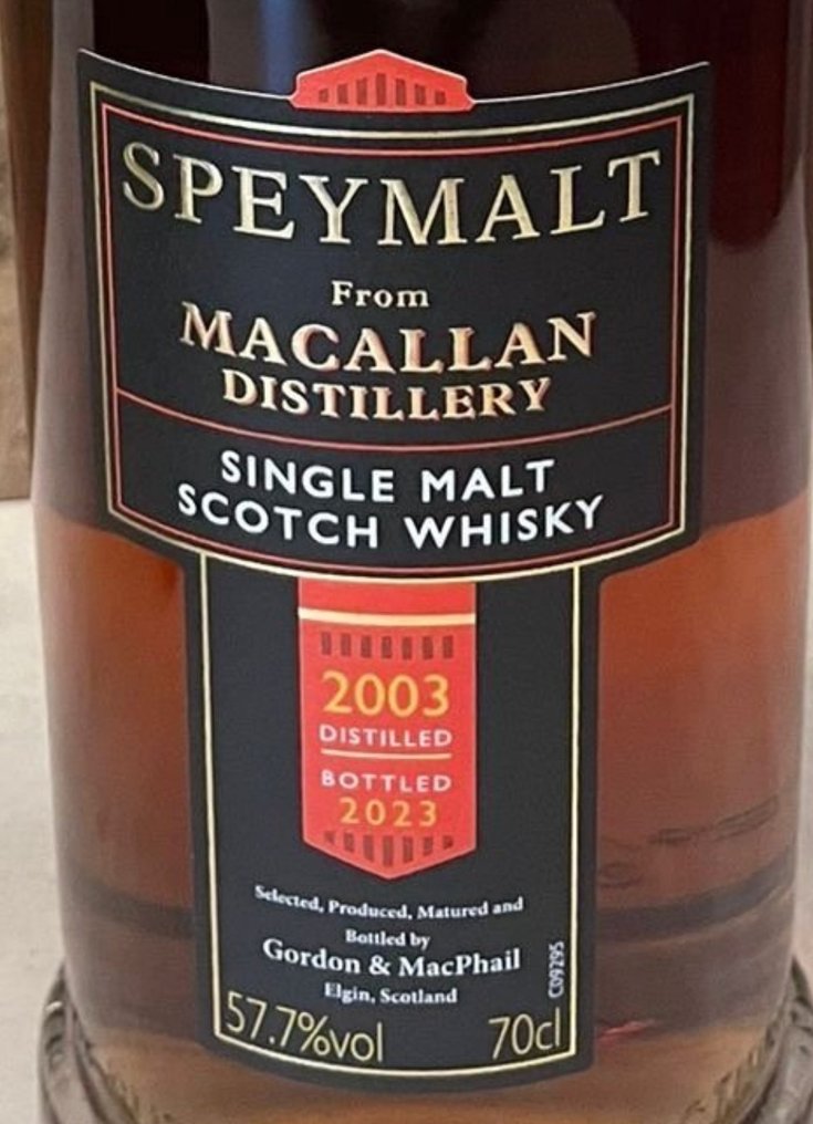 Macallan 2003 Speymalt - one of 298 - Gordon & MacPhail  - b. 2023  - 70cl #1.0