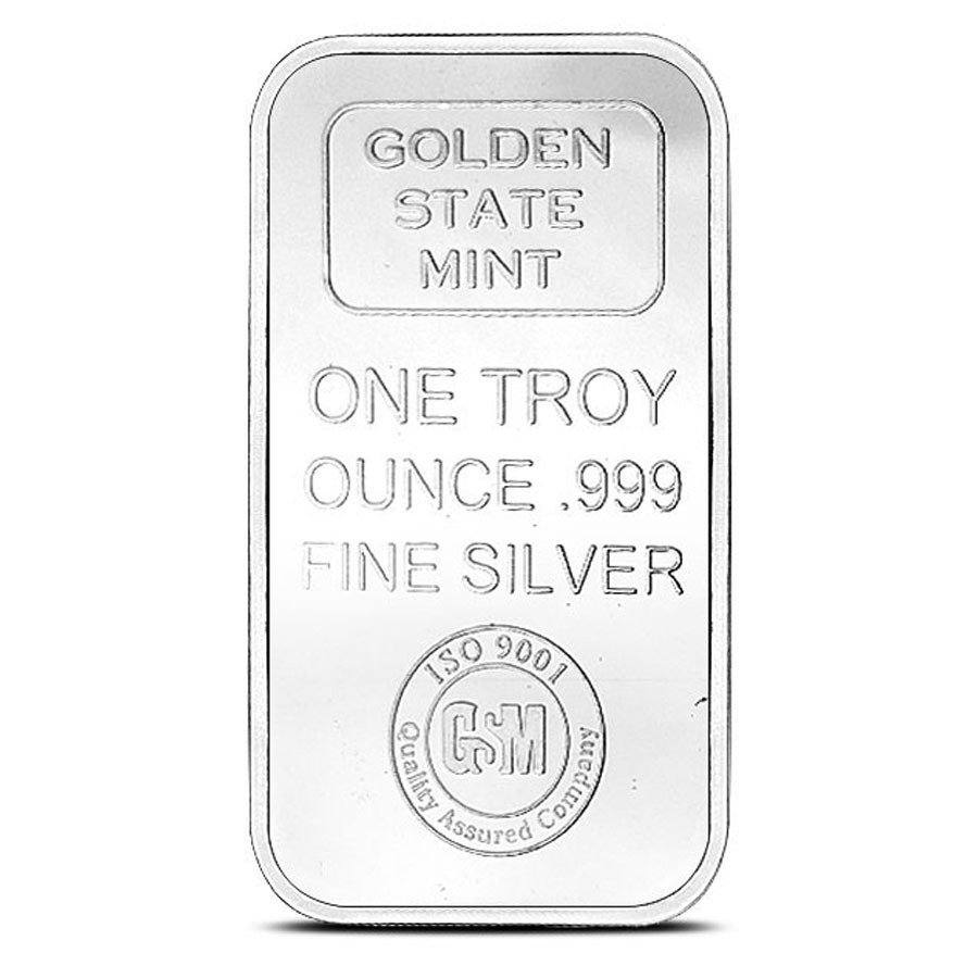 5 Troy Ounce - 银 .999 - 5 x 1 oz Golden State Mint #2.1