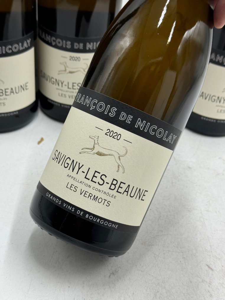 2020 François de Nicolay, Savigny Les Beaune "Les Vermots" - Bourgogne - 4 Flessen (0.75 liter) #1.2